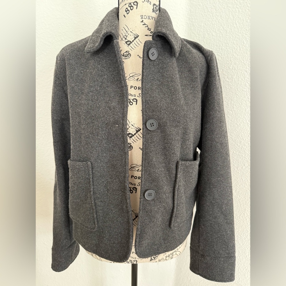 Zara Gray Women's Pea Coat